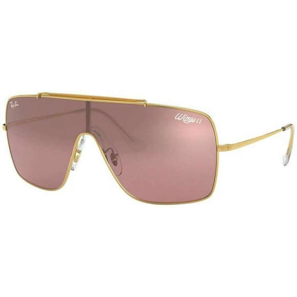 Ray-Ban Other - Ray-Ban Shield Style Sunglasses W/Violet Lens